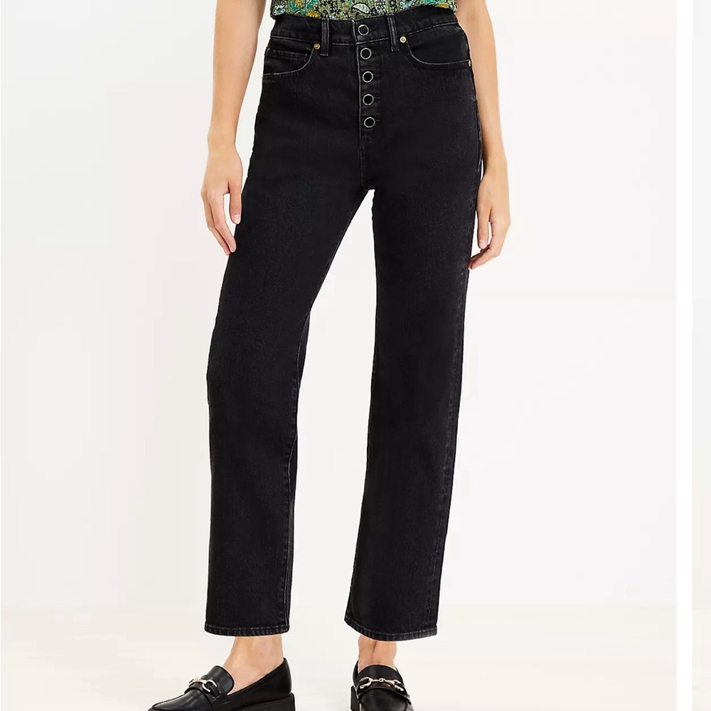 90’s Straight black wash jeans